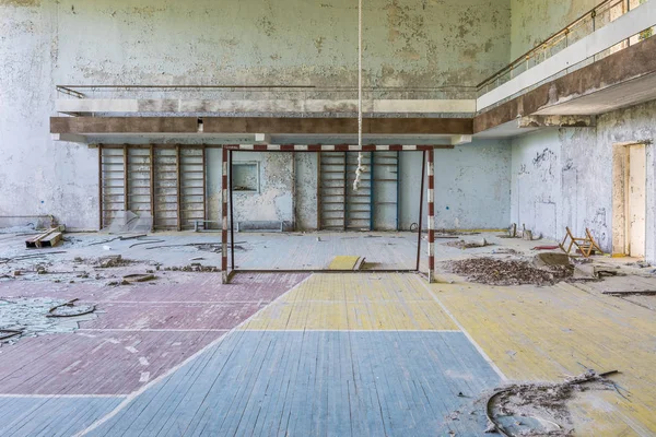 All'interno del Palazzo della Cultura di Pripyat — Foto Stock