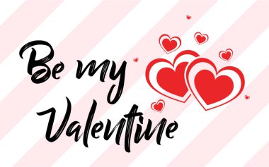 Tebrik için Valentine's day, aşkı kutlamak, yaratıcı tasarım