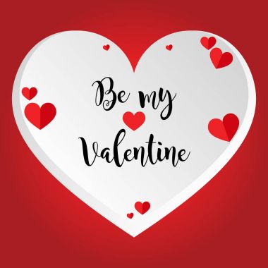 Tebrik için Valentine's day, aşkı kutlamak, yaratıcı tasarım