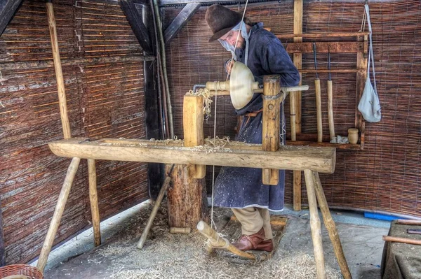 Representación Del Tallador Obras Desde Momento Que Emperador Carlos Durante —  Fotos de Stock