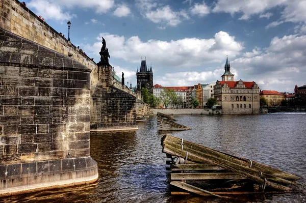 Prague est principalement la ville de la République tchèque — Photo