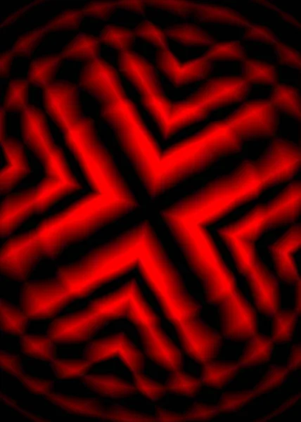 Sihirli kırmızı arka plan olarak bir afiş