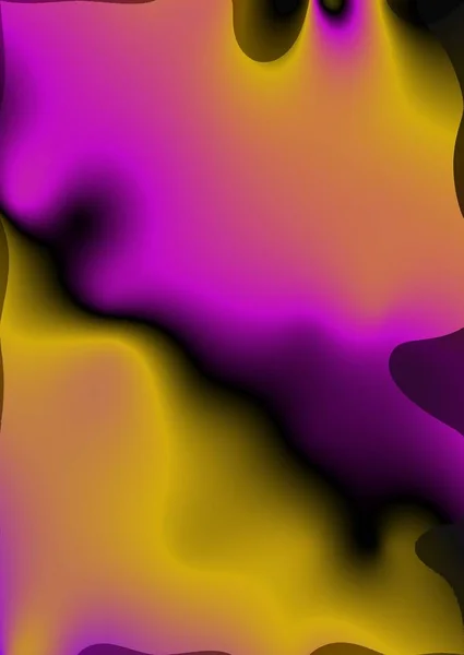 Büyülü mor arka plan olarak bir afiş