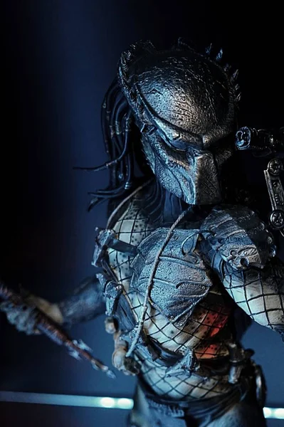  Aliens Vs Predator Deluxe Predator Costume, Black