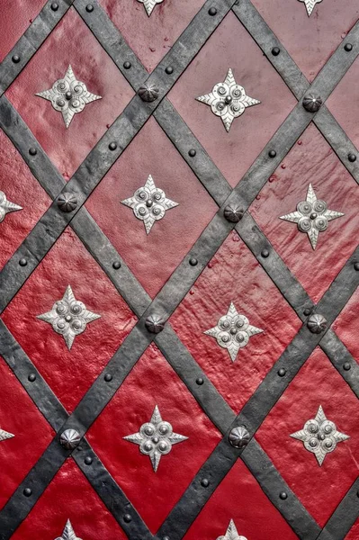 soyut kırmızı metal arkaplan