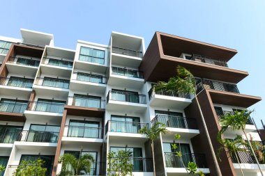 Modern lüks otel resort Binası 
