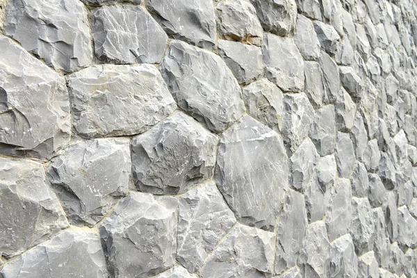 Textura Pared Piedra Gris Fondo — Foto de Stock