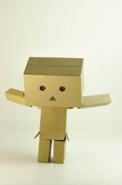 Beyaz arka plan ile danboru oyuncak