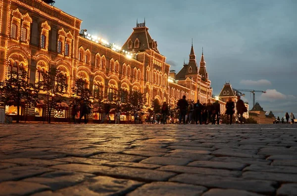 Žvýkačky Rudé Náměstí Moskvě — Stock fotografie