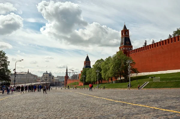 Россия Москве Кремль Красной Площади Москве Май 2017 — стоковое фото