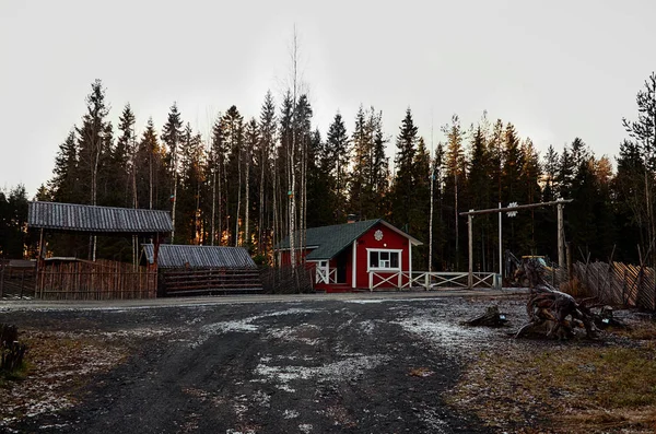 Karelia Antepasado Karelian Abuelo Frost Talvi Ukko Vivero Canino Noviembre — Foto de Stock