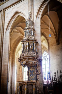 Çek Cumhuriyeti. Kutna Hora. St. Barbara'nın kilise, Kutna Hora. 14 Haziran 2016.
