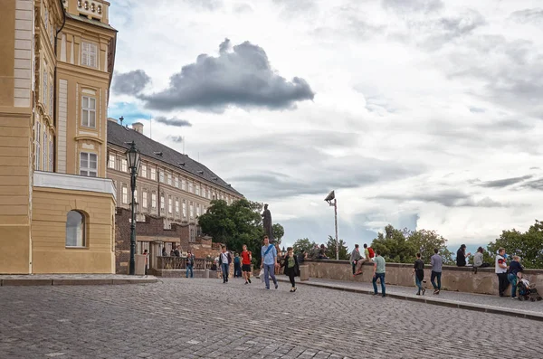 Tjeckien Prag Gata Prag Juni 2016 — Stockfoto