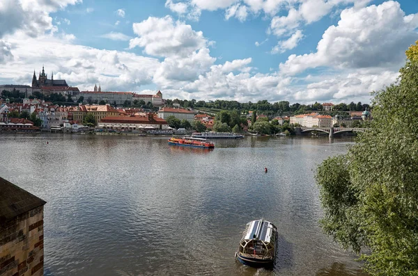 Rivière Vltava Prague — Photo