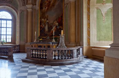 Almanya. Dresden. Tiyatro Meydanı Dresden Katedrali'nde. 16 Haziran 2016.