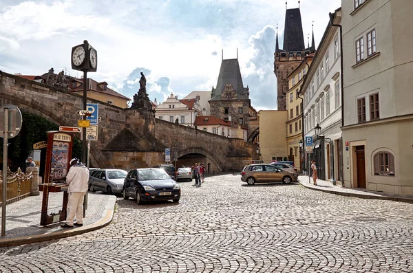 Tjeckien Prag Charles Mosts Prag Juni 2016 — Stockfoto