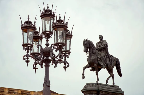 Almanya Dresden Kral Johann Saksonya Dresden Tiyatrosu Meydanında Semper Opera — Stok fotoğraf