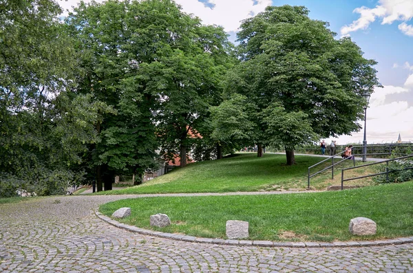 Tschechische Republik Prag Die Straßen Von Vysehrad Prag Juni 2016 — Stockfoto