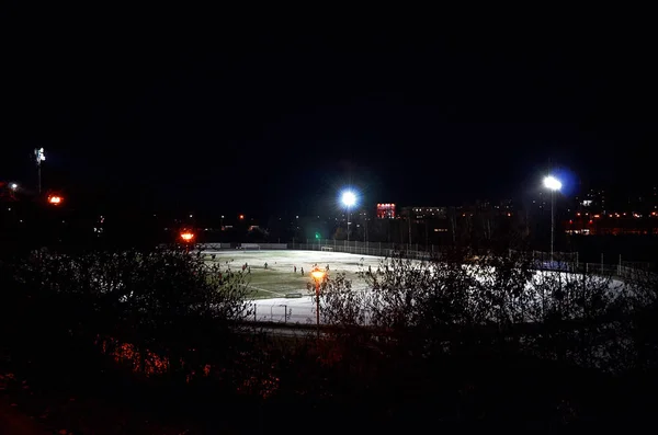 Rússia Carélia Petrozavodsk Estádio Esportes Petrozavodsk Novembro 2017 — Fotografia de Stock