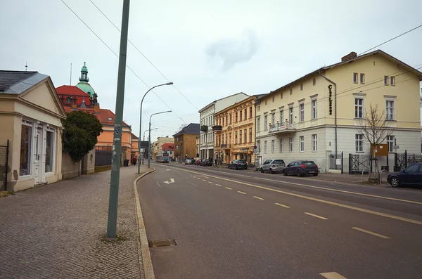 Németország Potsdam Potsdam Lakóházak Utcák Városkép Február 2018 — Stock Fotó