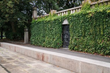 Norveç. Oslo. Vigeland Heykel Parkı. Büyük bir Frogner parkının parçası. Eylül 18, 2018
