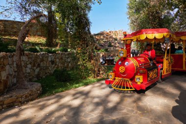 Rusya. Kamensk-Shakhtinsky Rostov bölgesi. Eski köy. Peyzaj Parkı 