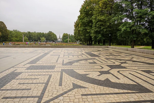 Norwegen Oslo Vigeland Skulpturenpark Teil Eines Großen Froschparks September 2018 — Stockfoto