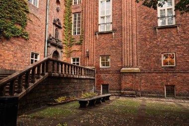 İsveç. Stockholm. Stockholm Belediye Binası. İsveç başkentinin sembolü. 17 Eylül 2018