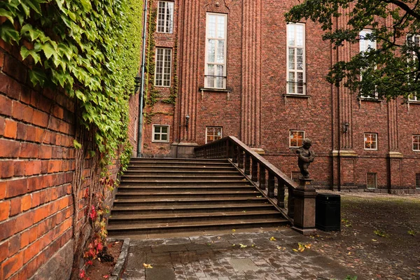 İsveç. Stockholm. Stockholm Belediye Binası. İsveç başkentinin sembolü. 17 Eylül 2018