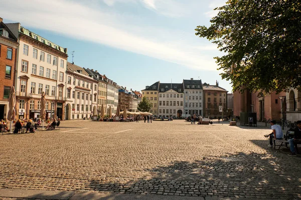 Denmark Copenhagen Houses Streets Copenhagen City Autumn Landscape September 2018 — Stock Photo, Image