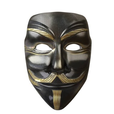 A mask on a white background. Isolate.