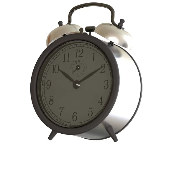 Alarm clock on a white background. Isolate. — Stockfoto