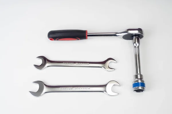 Un ensemble d'outils pour la réparation . — Photo
