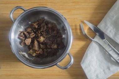 omlet Kavurma ile / Anadolu ya da omlet.