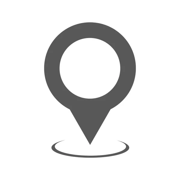 Mapa puntero icono vector simple — Archivo Imágenes Vectoriales