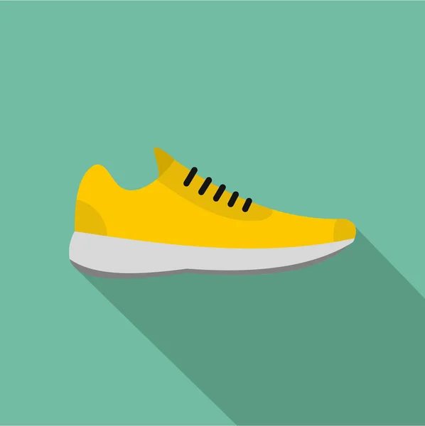 Zapatillas icono vector plano — Vector de stock