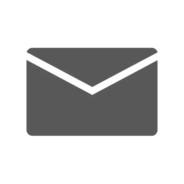 Icône de courrier vecteur simple — Image vectorielle