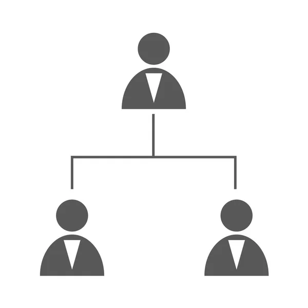 业务结构图标矢量简单 — 图库矢量图片