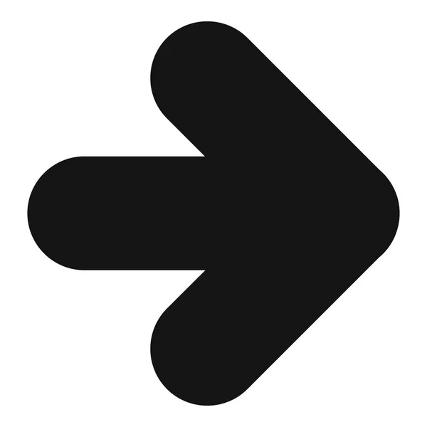 Rerow icon in black vector simple — стоковый вектор