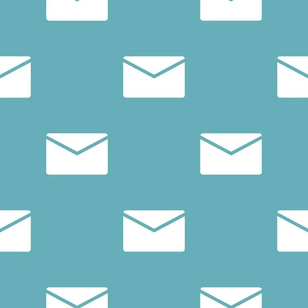 E-post mönster sömlös blå — Stock vektor