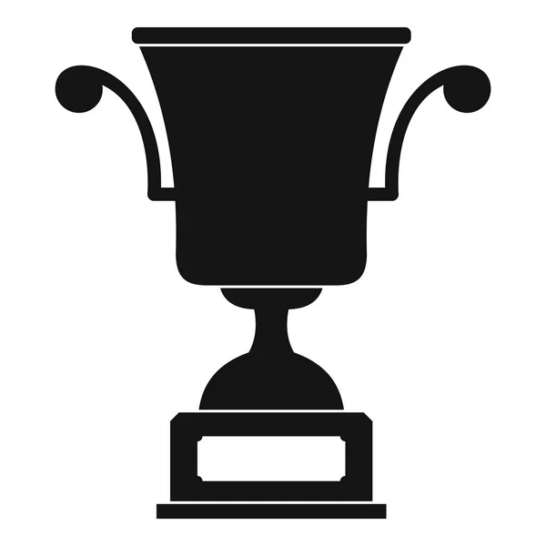 Cup award icon vector simple — Stock Vector