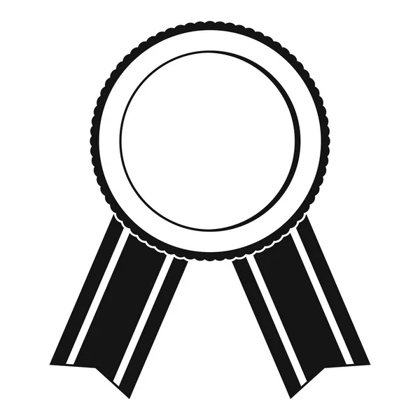 Award ribbon icon vector simple — Stock Vector