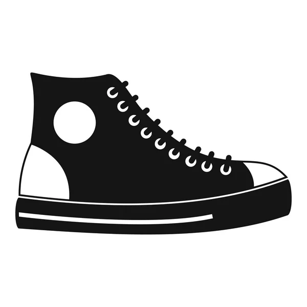 Men shoe icon vector simple — Stock Vector