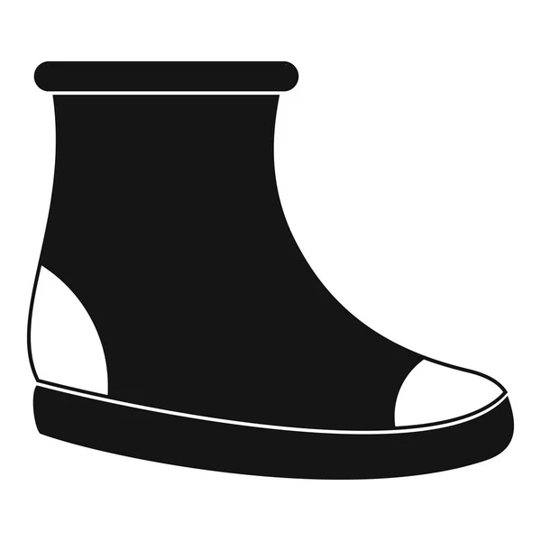 Женская обувь иконка вектор простой — стоковый вектор