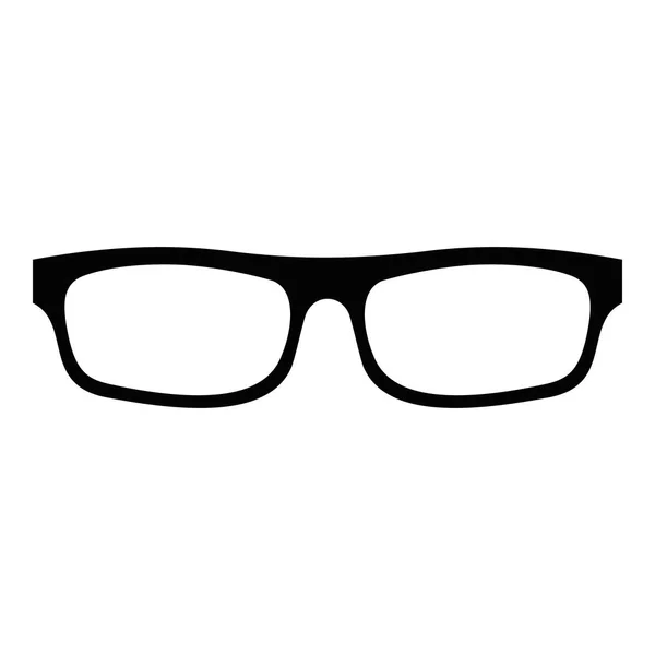 Tıbbi gözlük simgesi, basit tarzı. — Stok Vektör