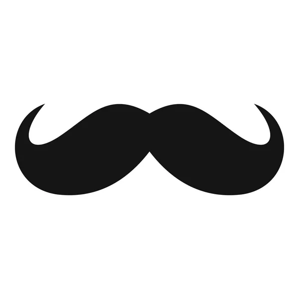 Icono de bigote de Alemania, estilo simple . — Archivo Imágenes Vectoriales