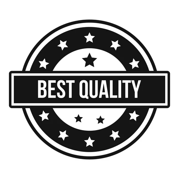 Logo di qualità, stile semplice . — Vettoriale Stock