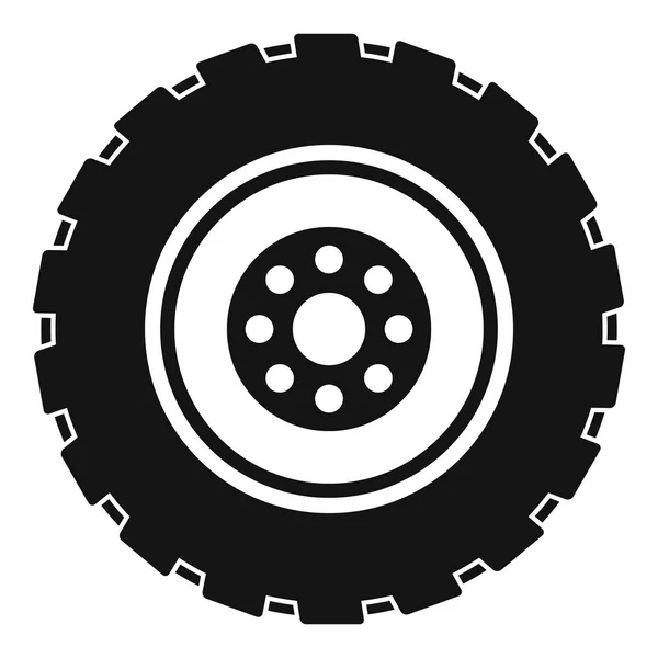 Repairing tire icon, simple style. — Stock Vector