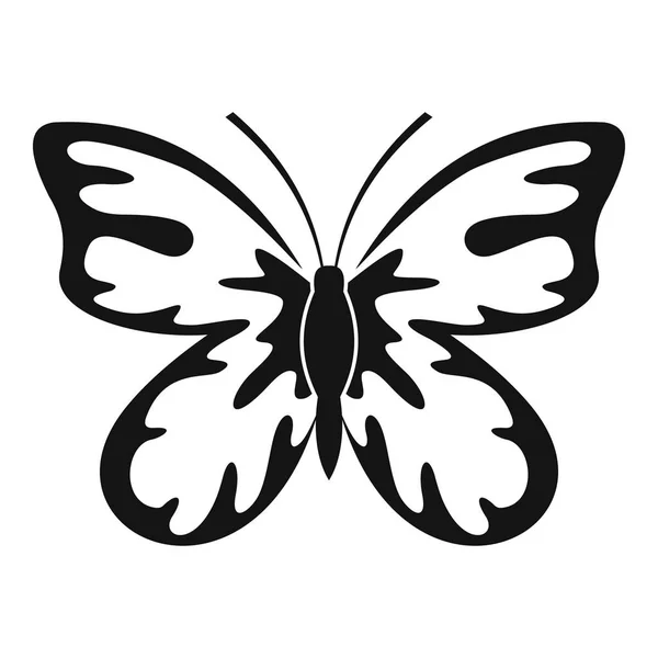 Icono de mariposa de verano, estilo simple . — Vector de stock