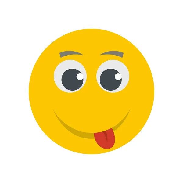 Smile icon vector flat — Stock Vector